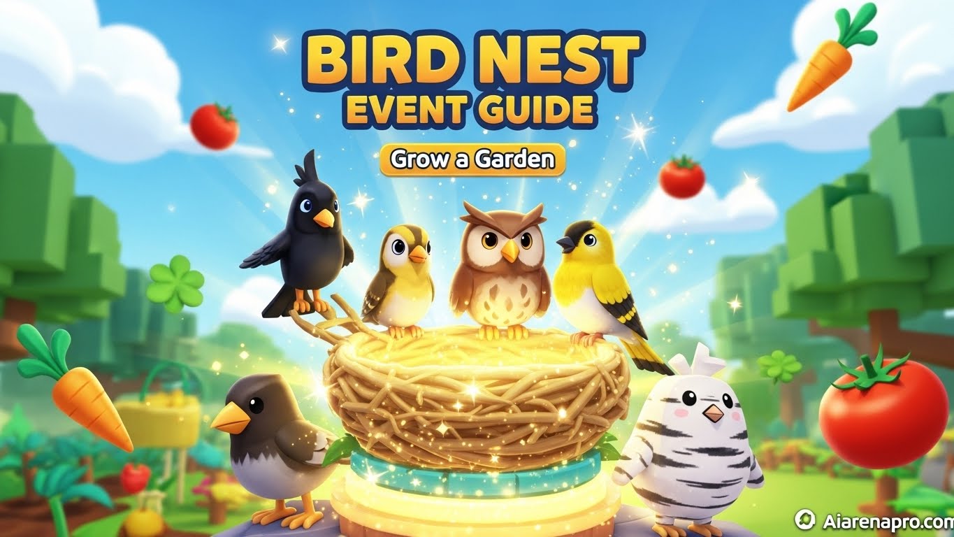 Grow a Garden Bird Nest Event Guide