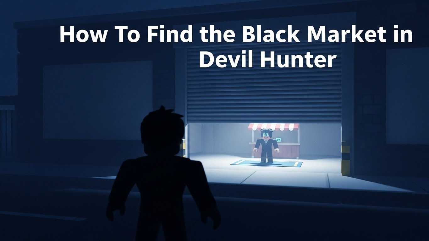 How To Find the Black Market in Devil Hunter