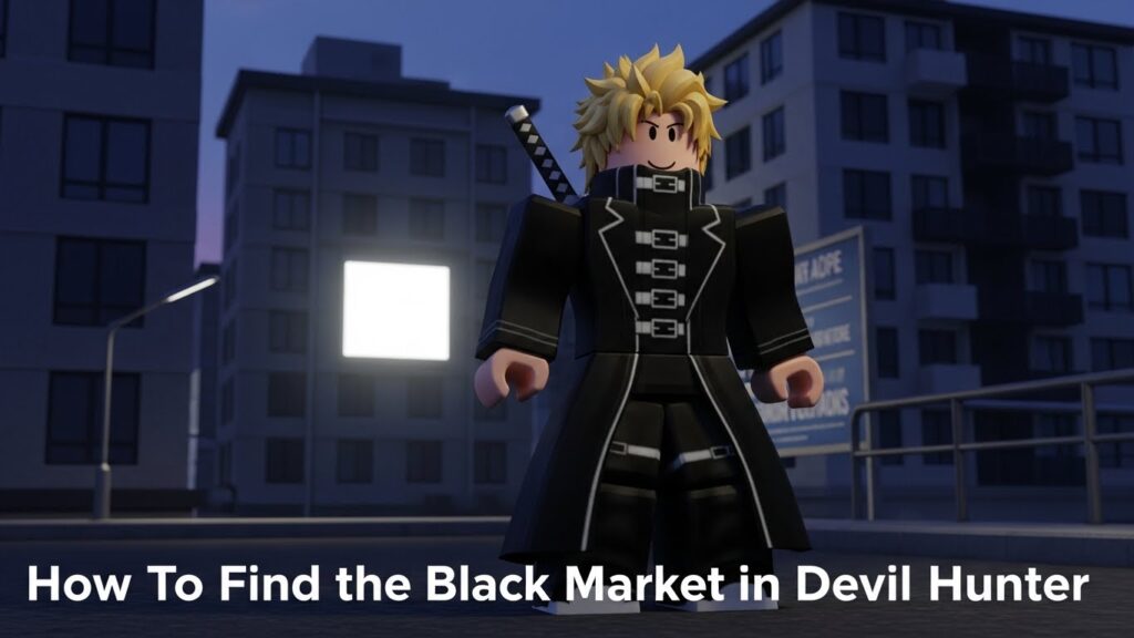 How To Find the Black Market in Devil Hunter?
