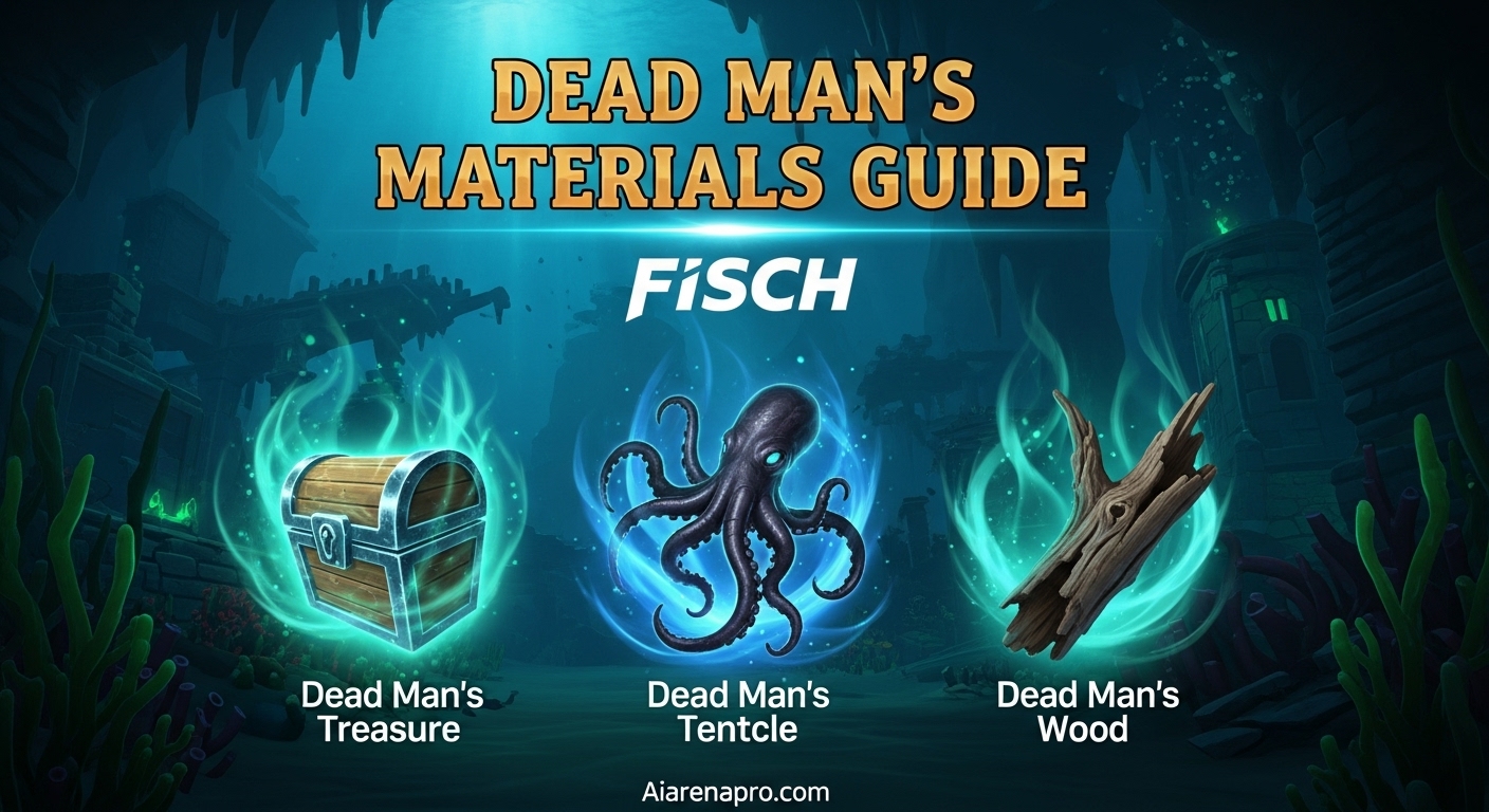 How to Get All Dead Man's Materials in Fisch