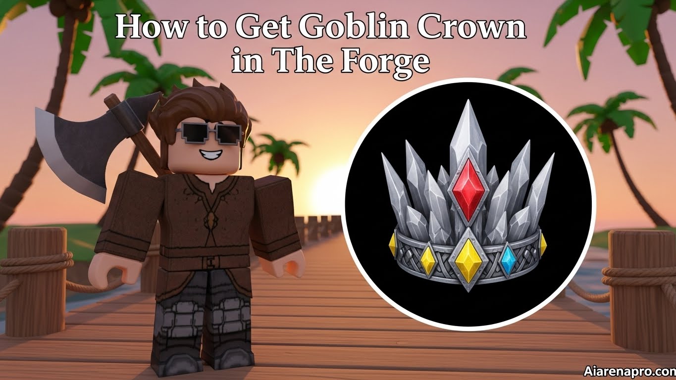 How to Get Goblin Crown in The Forge