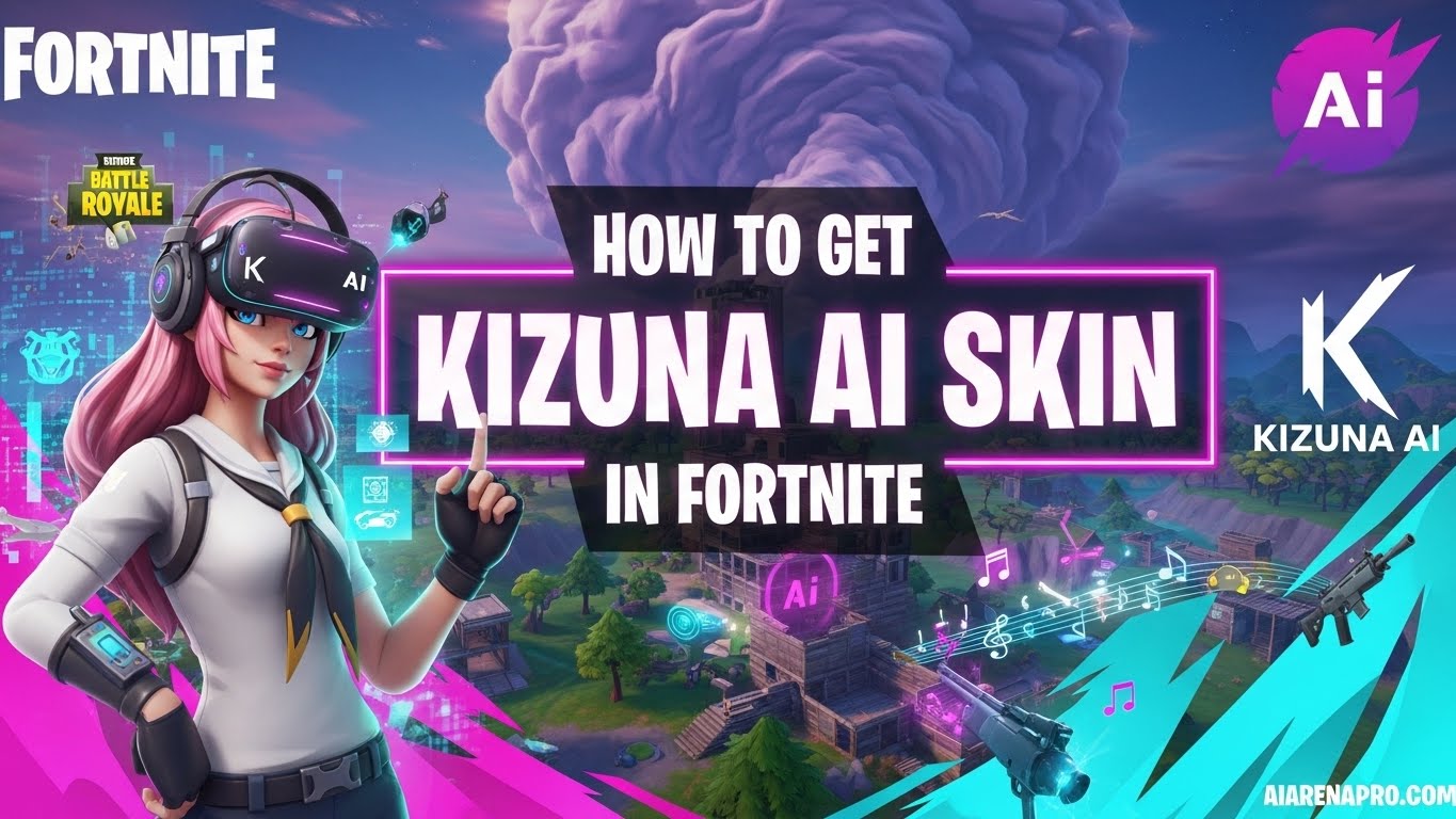 How to Get Kizuna AI Skin in Fortnite