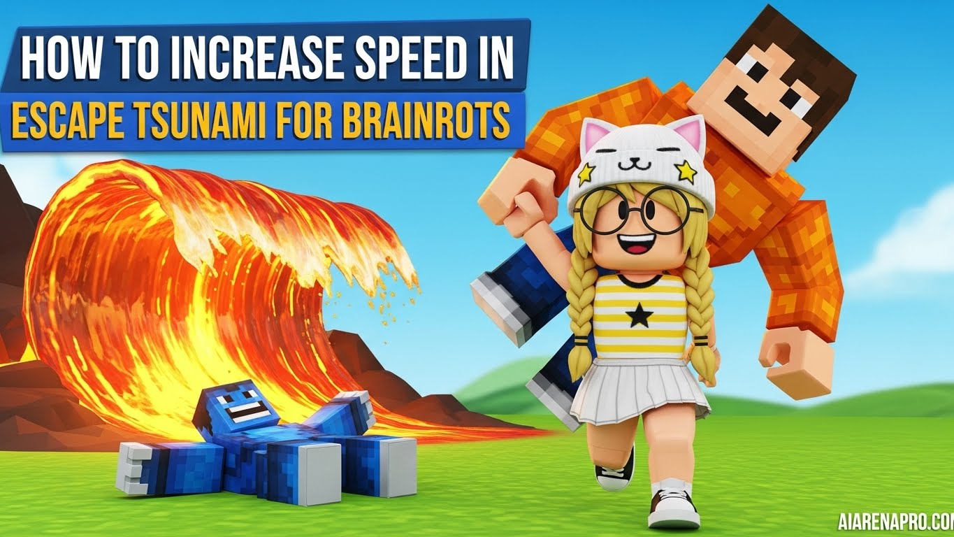 How to Increase Speed in Escape Tsunami For Brainrots