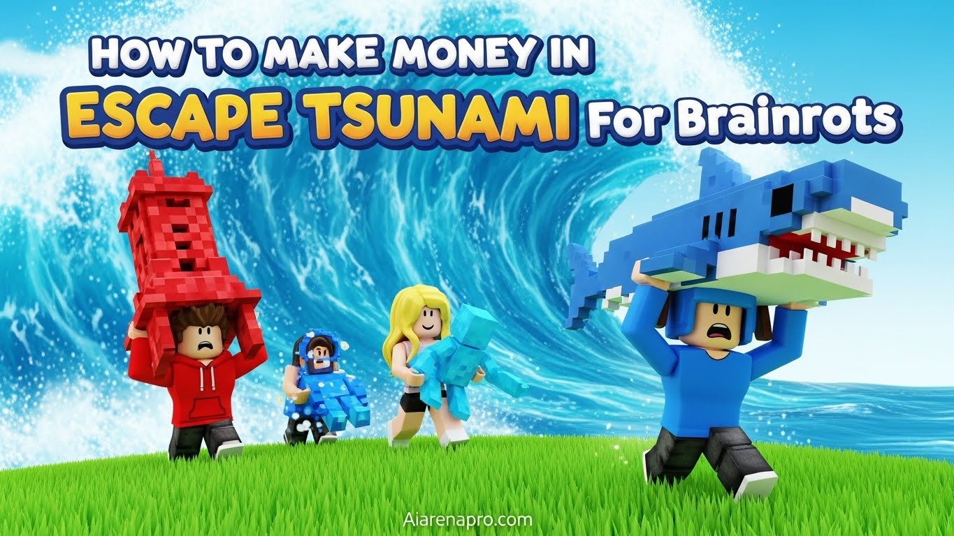 How to Make Money in Escape Tsunami For Brainrots