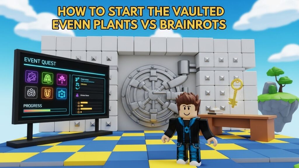 How to Start the Vaulted Event in Plants vs Brainrots