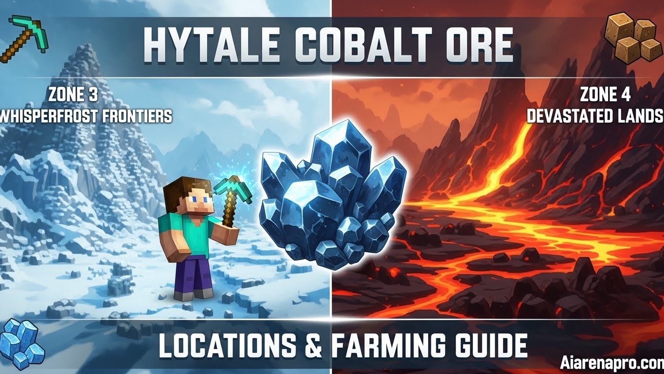 Hytale Cobalt Ore Locations & Farming Guide