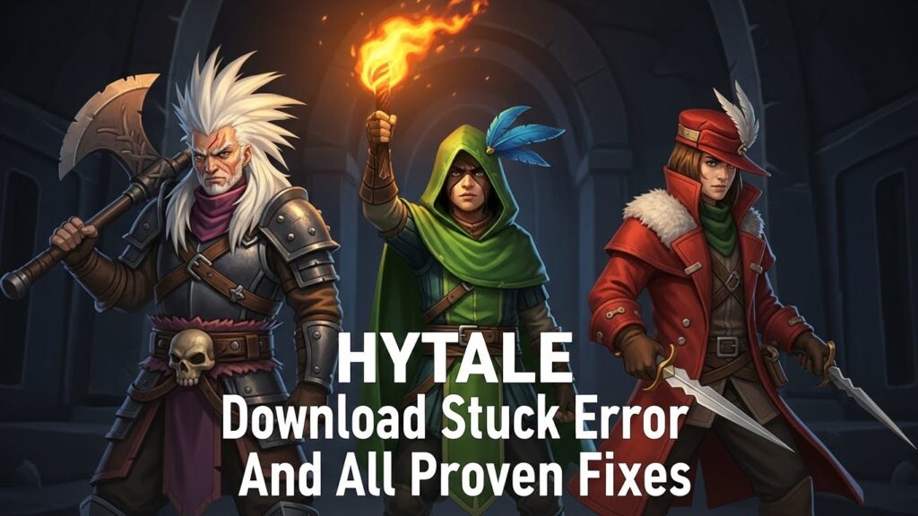 Hytale Download Stuck Error And All Proven Fixes