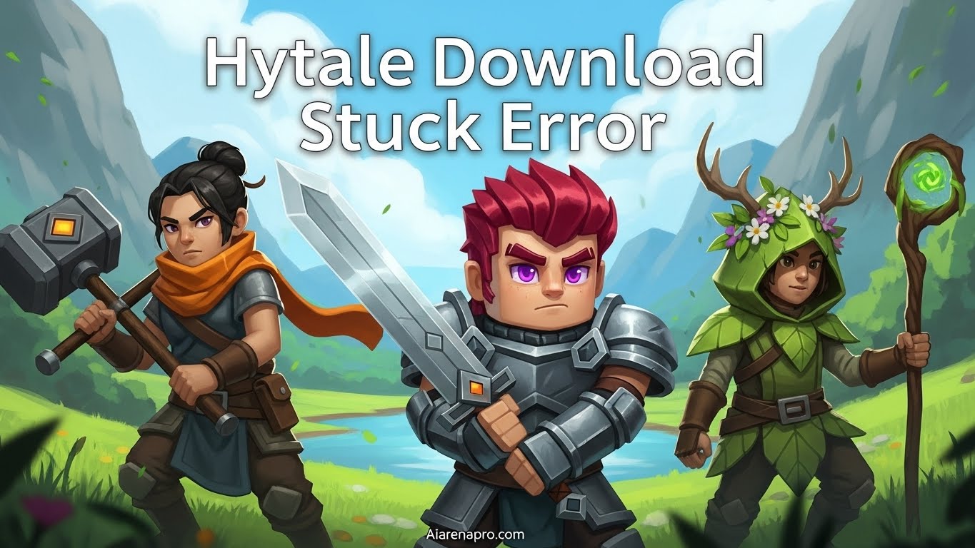 Hytale Download Stuck Error