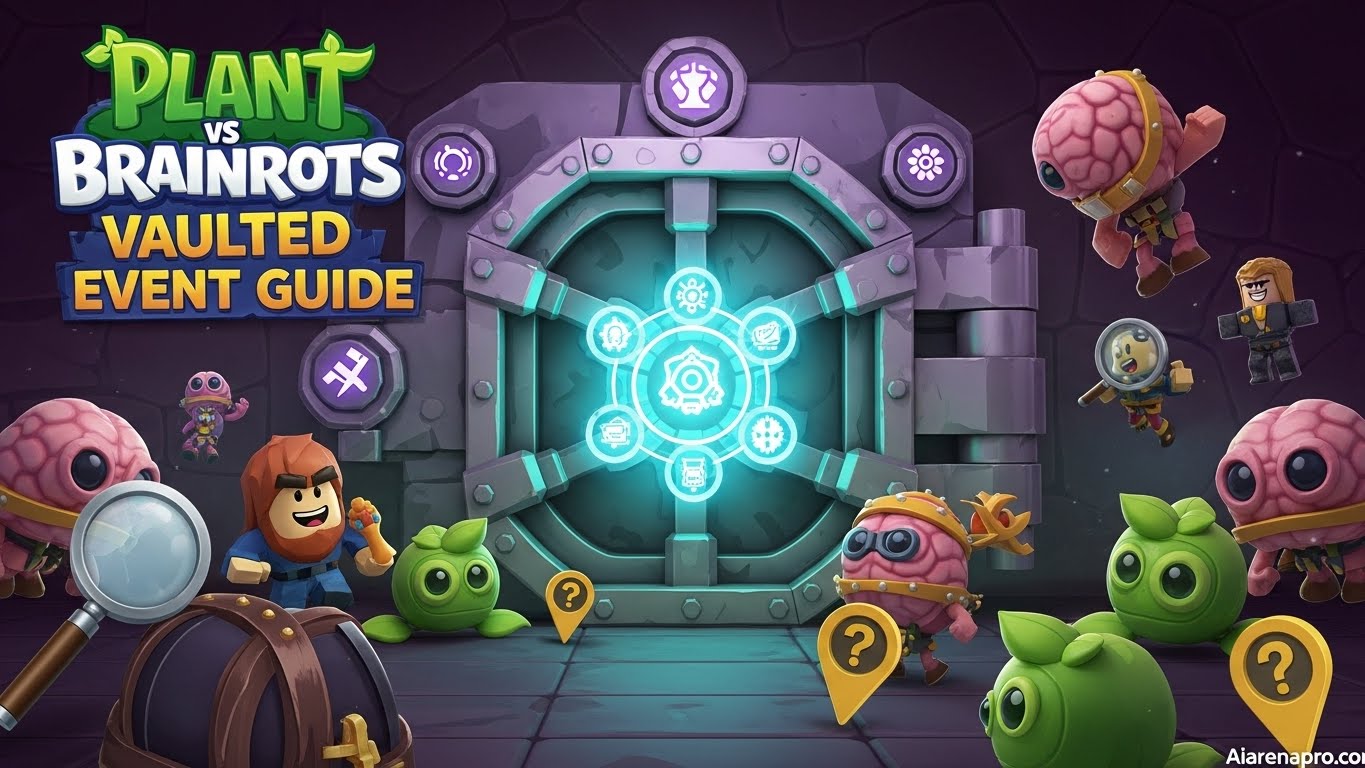 Plant vs Brainrots Vaulted Event Guide