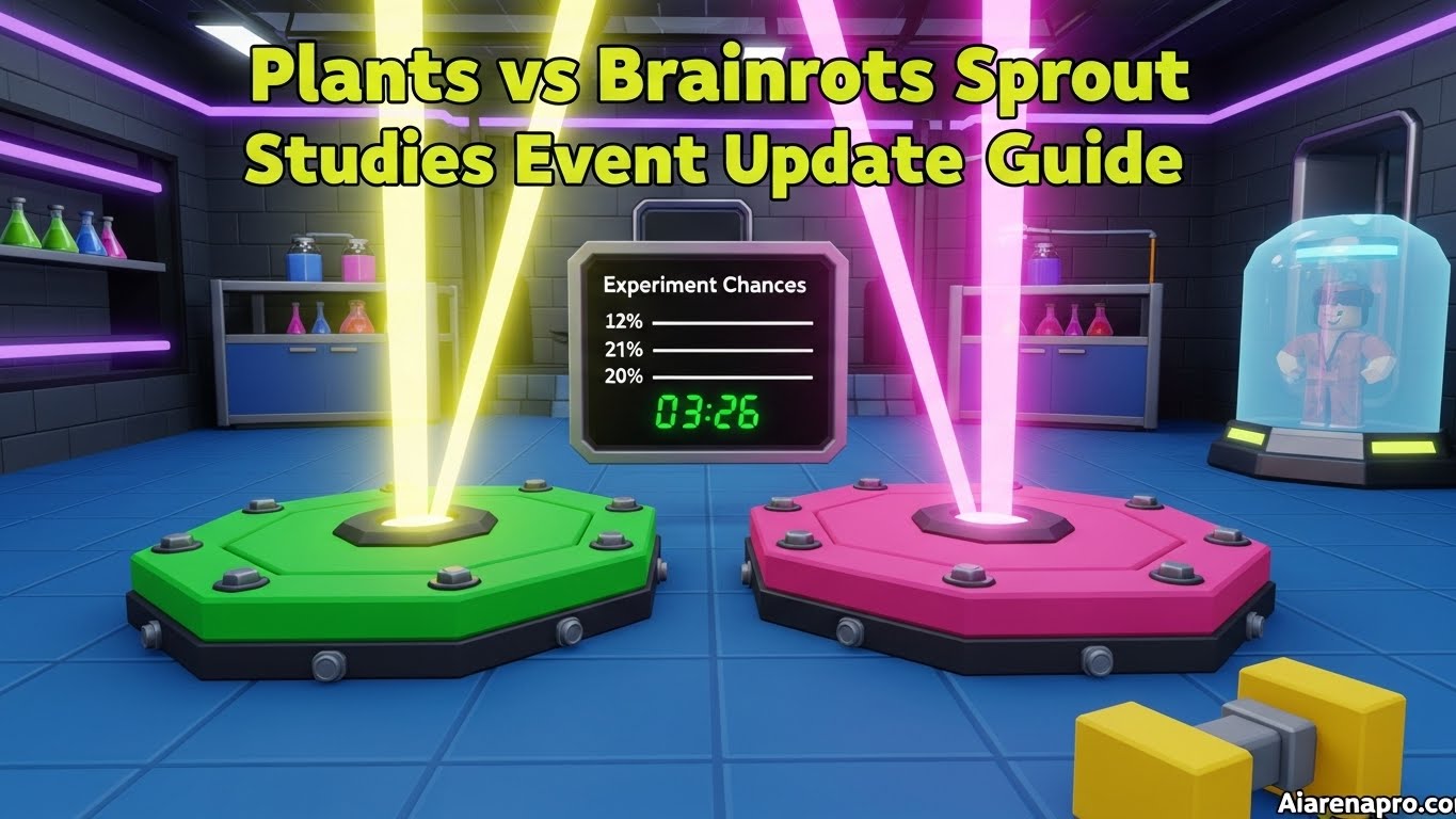 Plants vs Brainrots Sprout Studies Event Update Guide