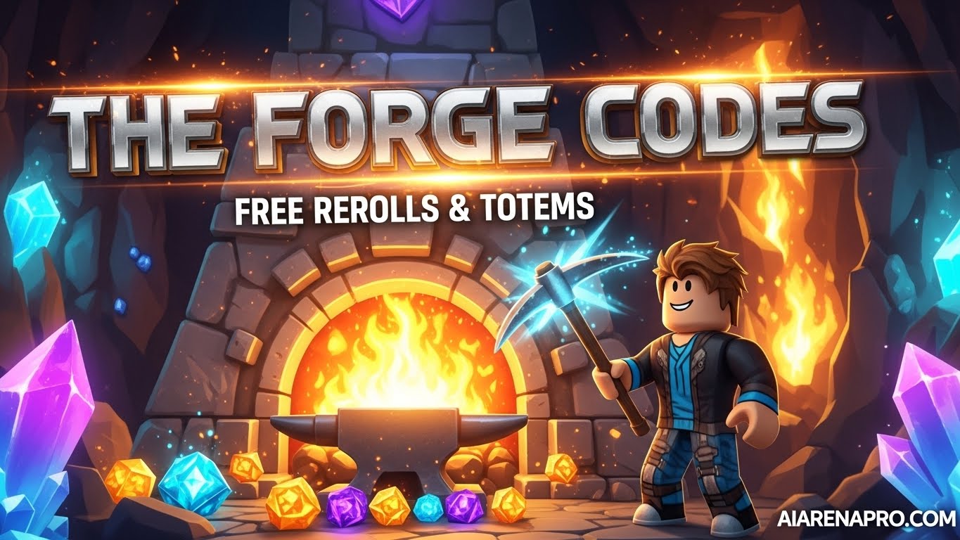 Roblox The Forge Codes