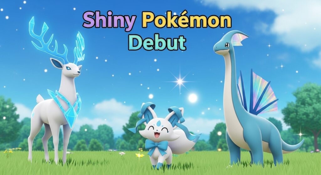Shiny Pokemon Debut