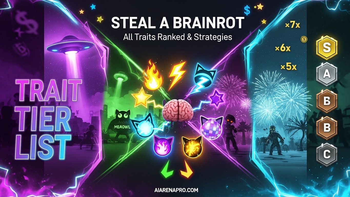 Steal a Brainrot Trait Tier List