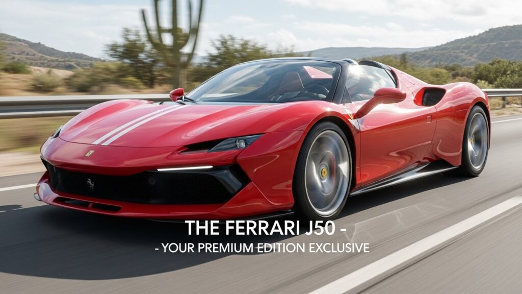 The Ferrari J50 - Your Premium Edition Exclusive