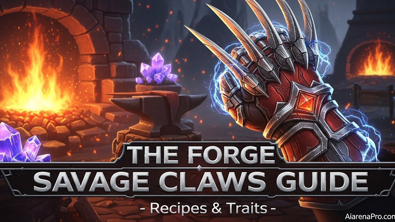 The Forge Best Savage Claws Recipes