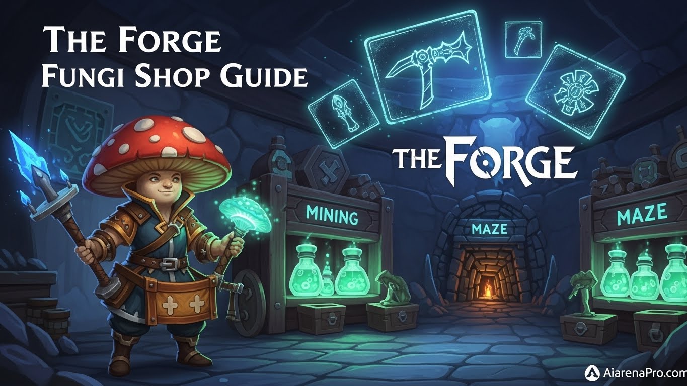 The Forge Fungi Shop Guide