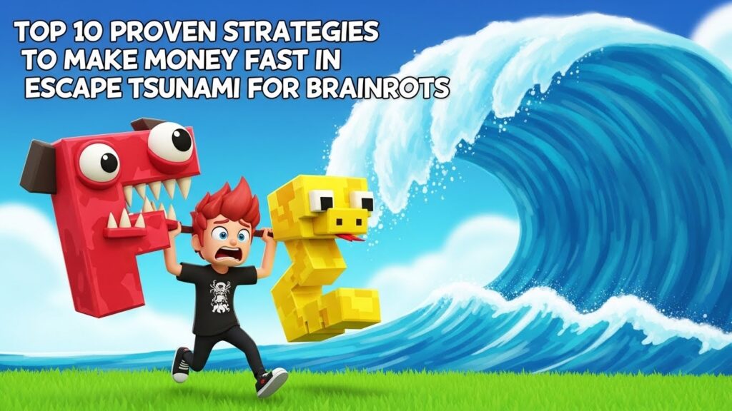 Top 10 Proven Strategies to Make Money Fast in Escape Tsunami For Brainrots