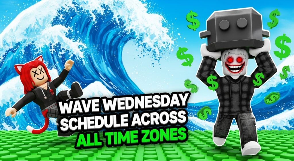 Wave Wednesday Schedule Across All Time Zones