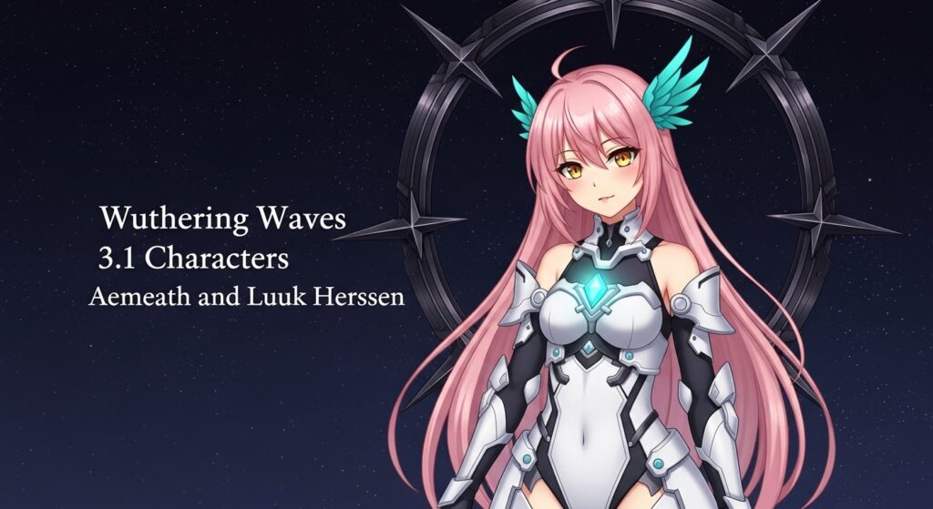 Wuthering Waves 3.1 Characters Aemeath and Luuk Herssen