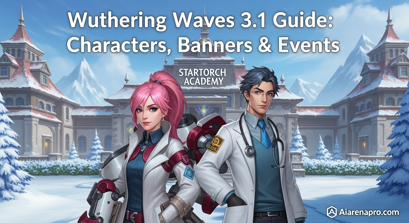 Wuthering Waves 3.1 Characters, Banners & Evenets