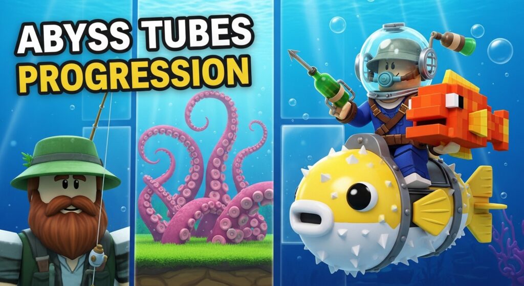 Abyss Tubes Progression