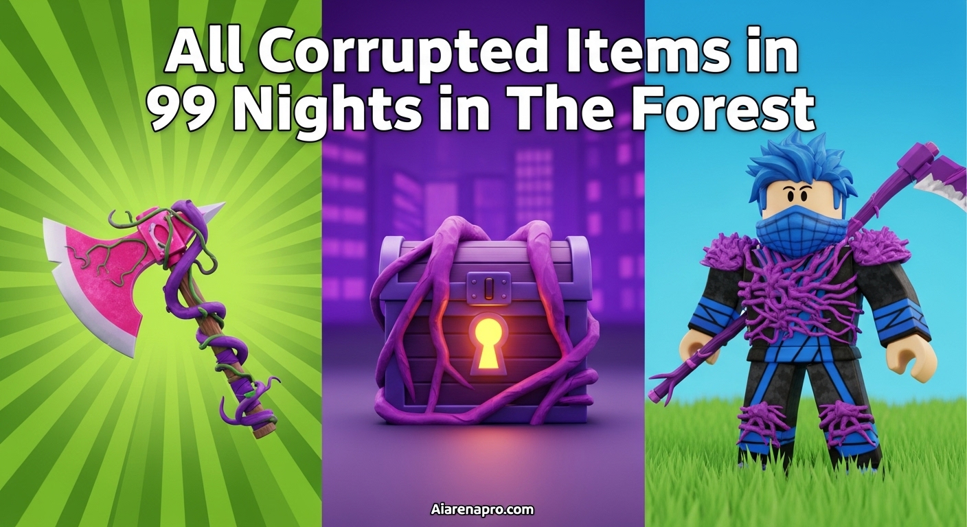 All Corrupted Items in 99 Nights in The Forest