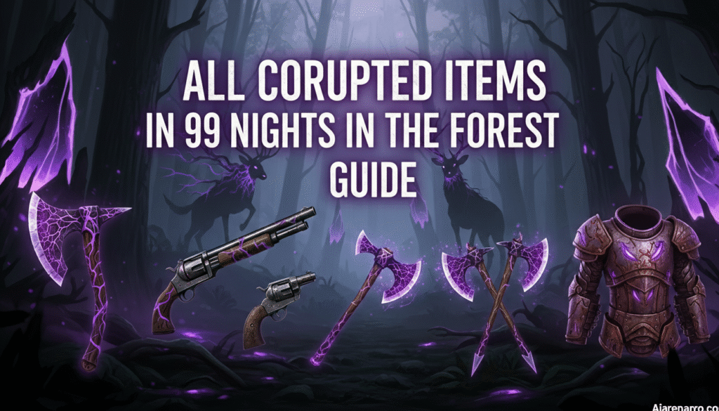 All Corrupted Items in 99 Nights in the Forest
