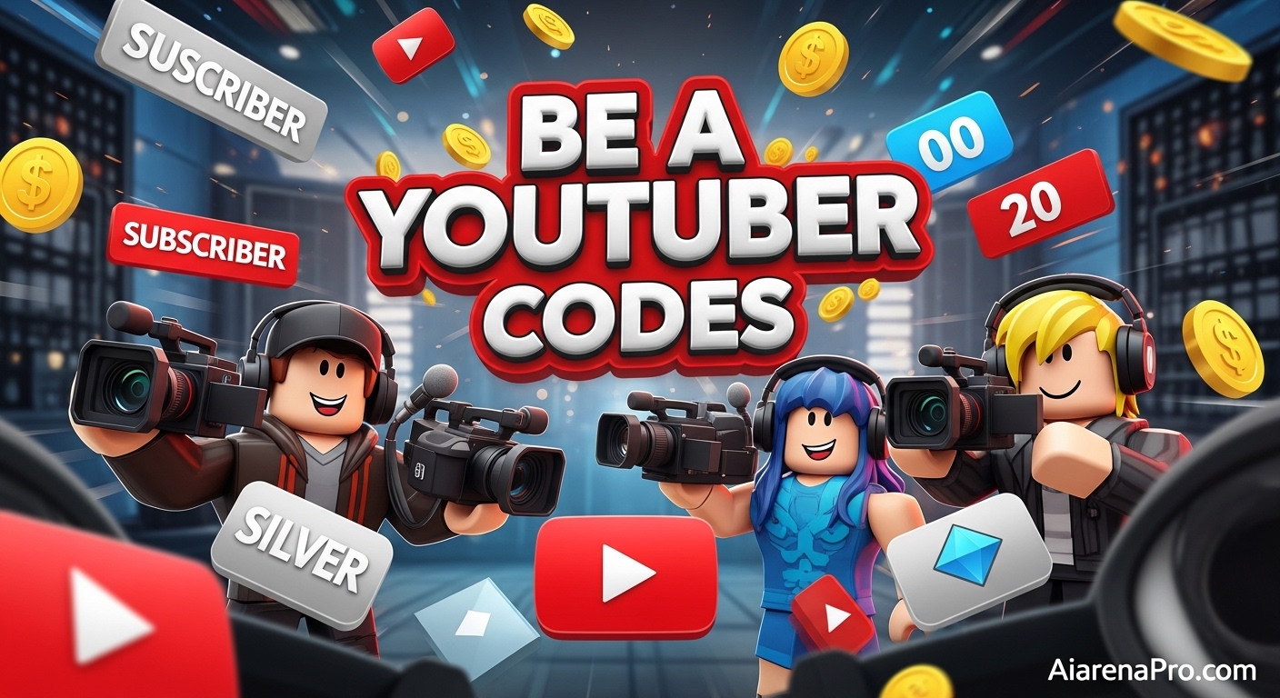 Be a YouTuber Codes