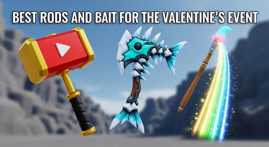 Best Rods and Bait for the Valentine's Event