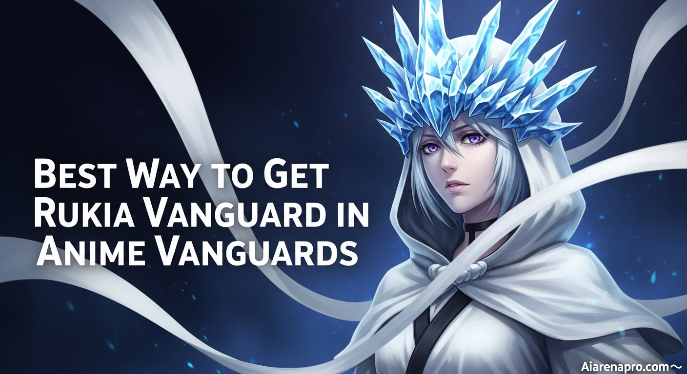 Best Way to Get Rukia Vanguard in Anime Vanguards