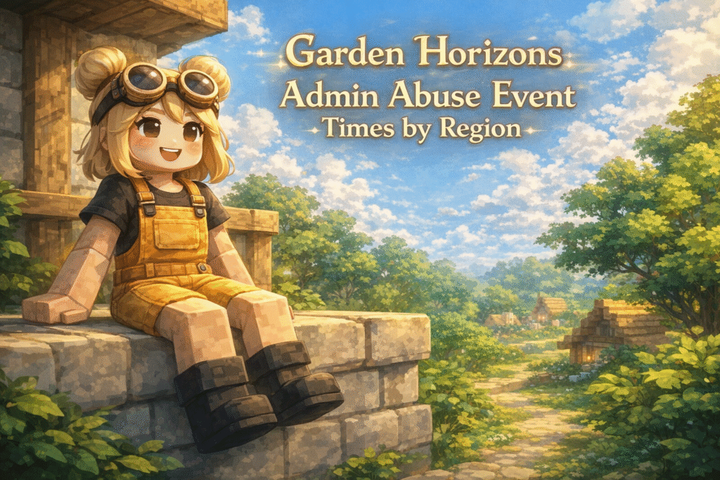 Garden Horizons Admin Abuse Event Times by Region