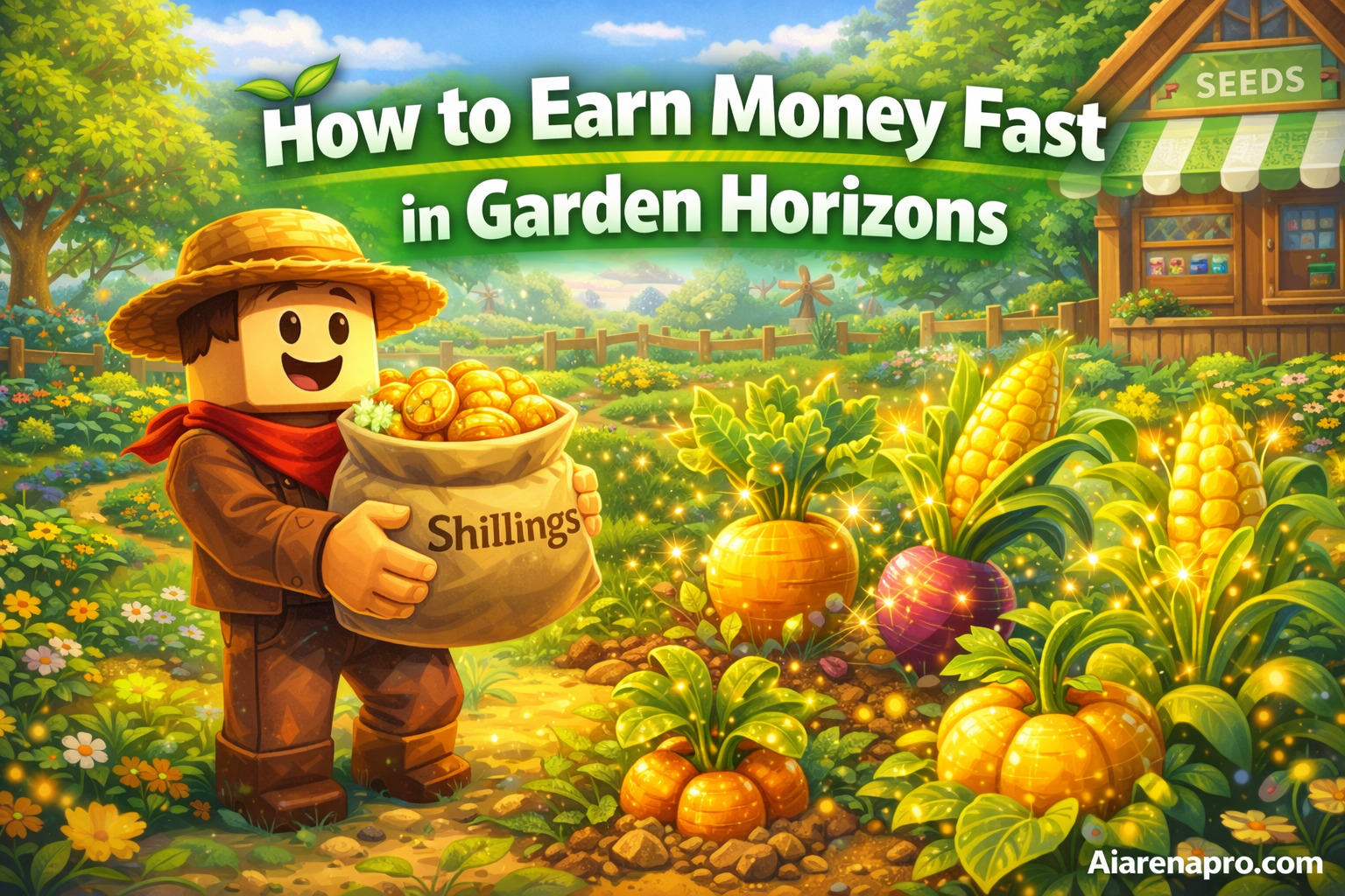 How to Earn Money Fast in Garden Horizons