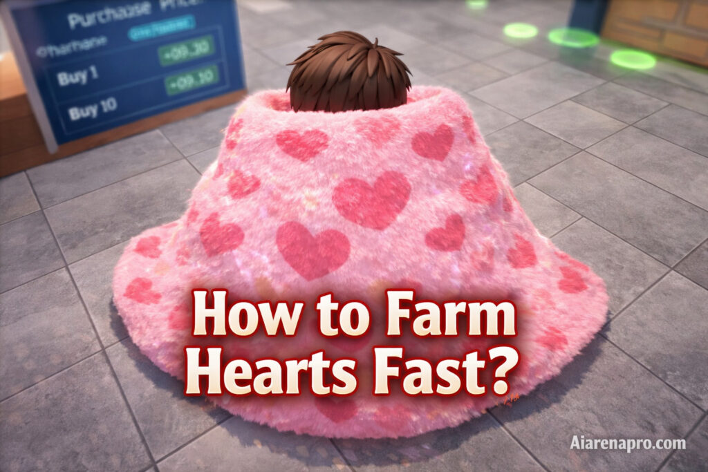 How to Farm Hearts Fast?