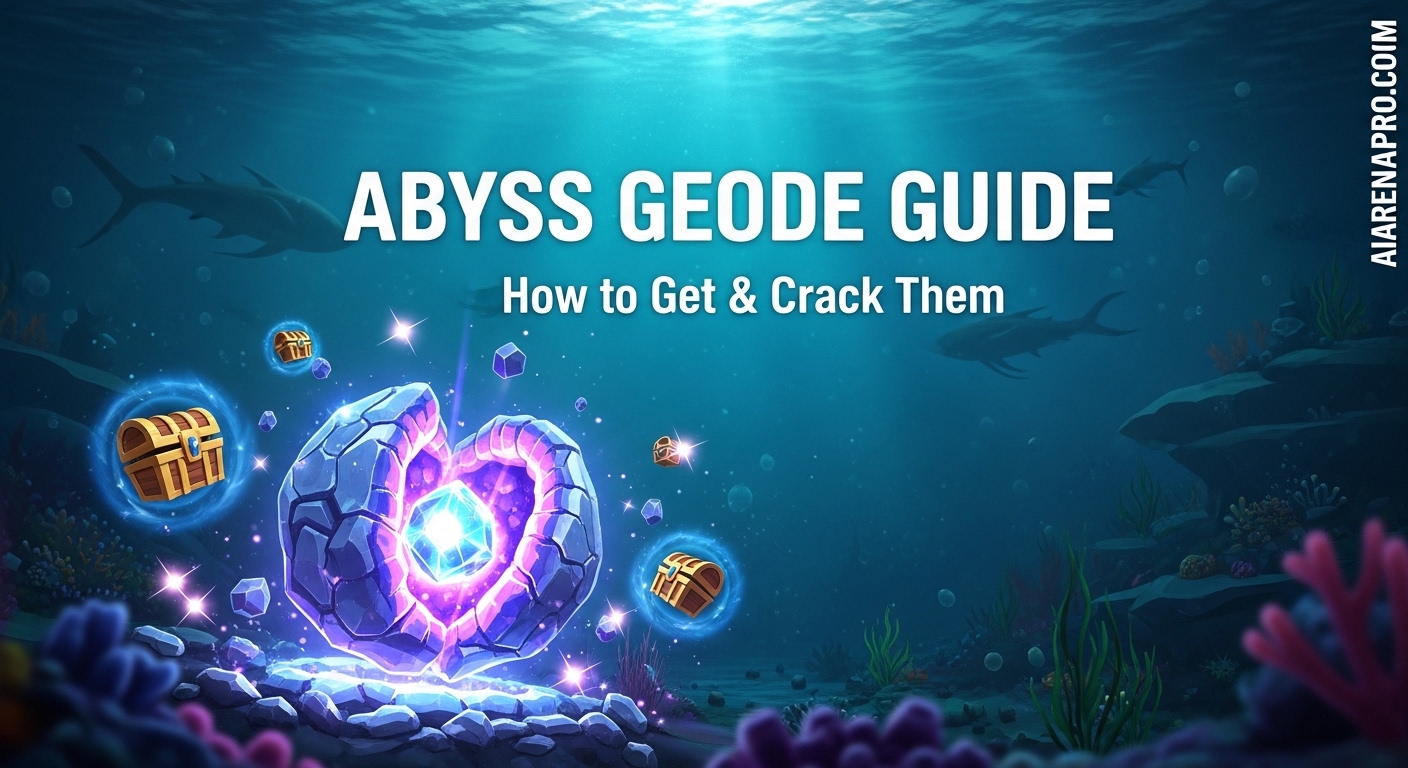 How to Get Geode in Abyss and Crack It
