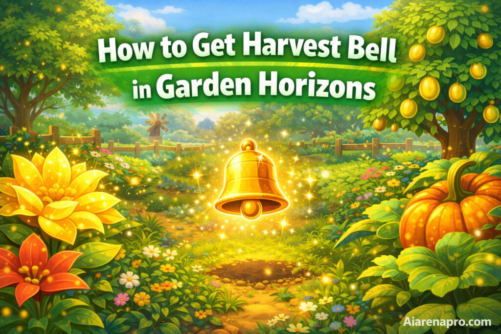 How to Get Harvest Bell in Garden Horizons?