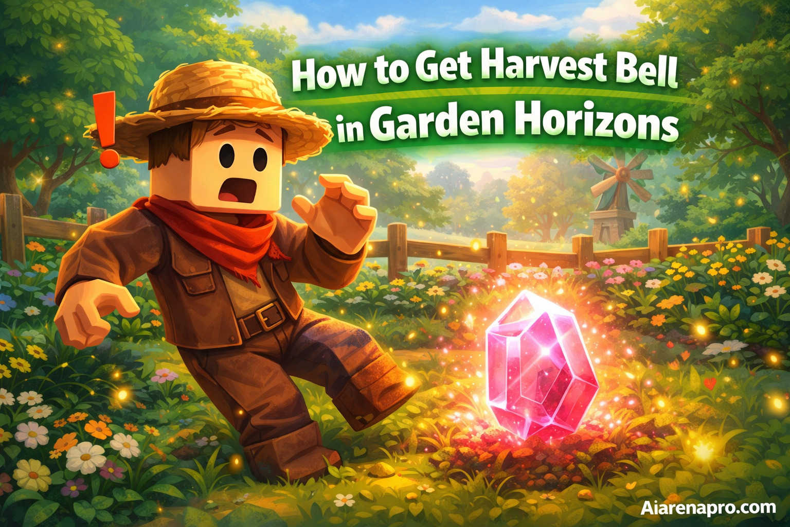 How to Get Harvest Bell in Garden Horizons