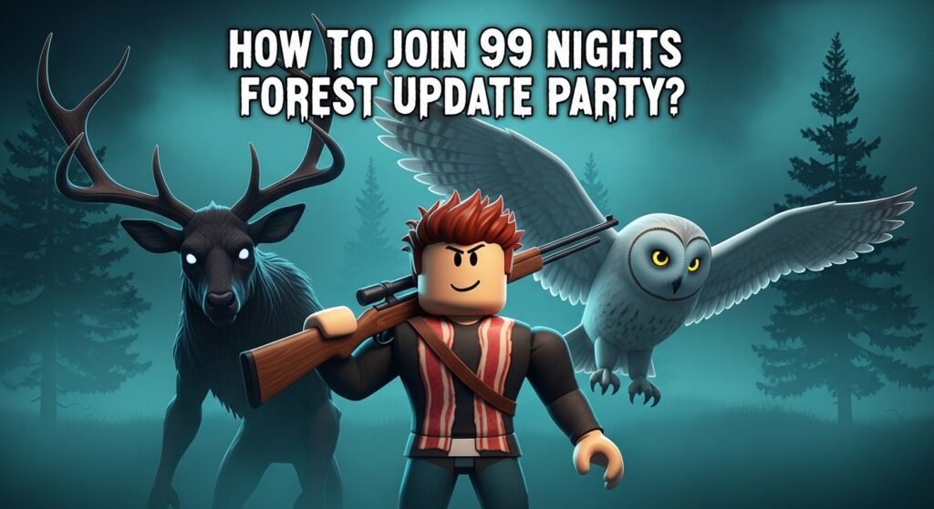 How to Join 99 Nights Forest Update Party?