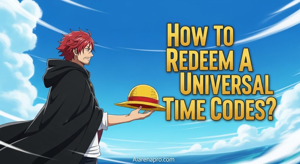 How to Redeem A Universal Time Codes?
