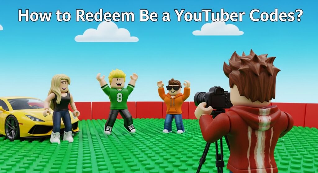 How to Redeem Be a YouTuber Codes?