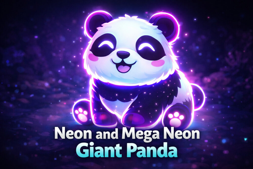 Neon and Mega Neon Giant Panda
