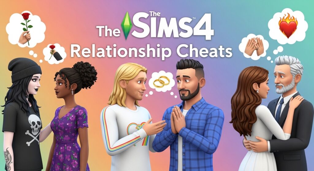 The Sims 4 Relationship Cheats