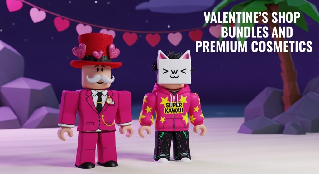Valentine's Shop Bundles and Premium Cosmetics