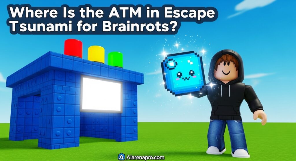 Where Is the ATM in Escape Tsunami for Brainrots?