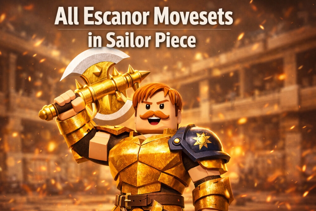 All Escanor Movesets in Sailor Piece