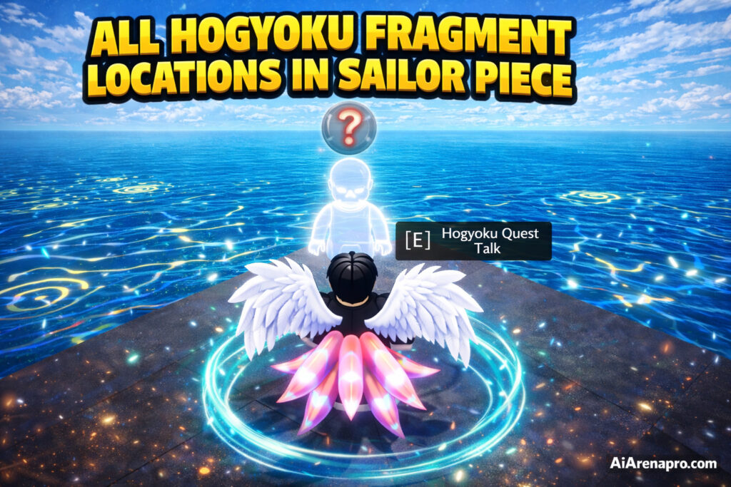 All Hogyoku Fragment Locations in Sailor Piece