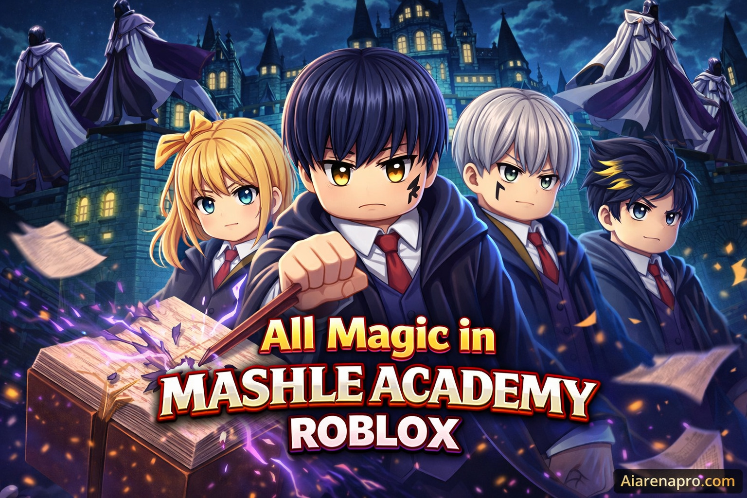All Magic in Mashle Academy Roblox