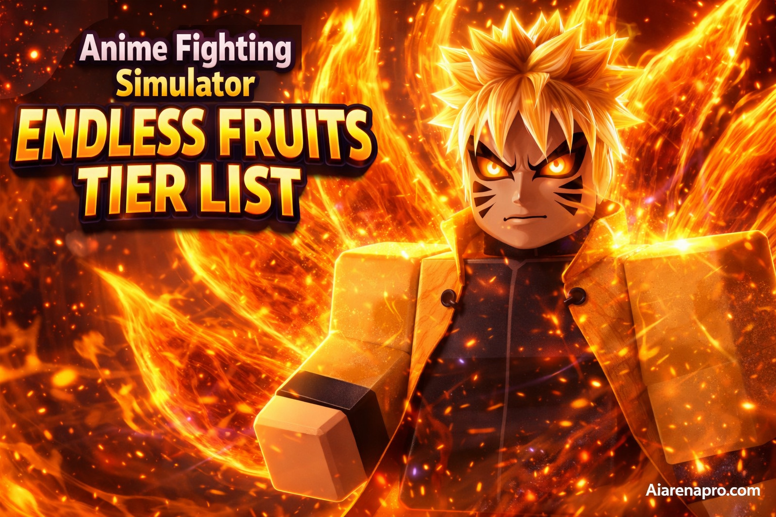 Anime Fighting Simulator Endless Fruits Tier List