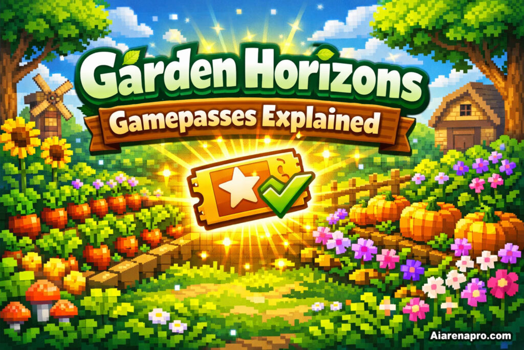 Garden Horizons Gamepasses Explained