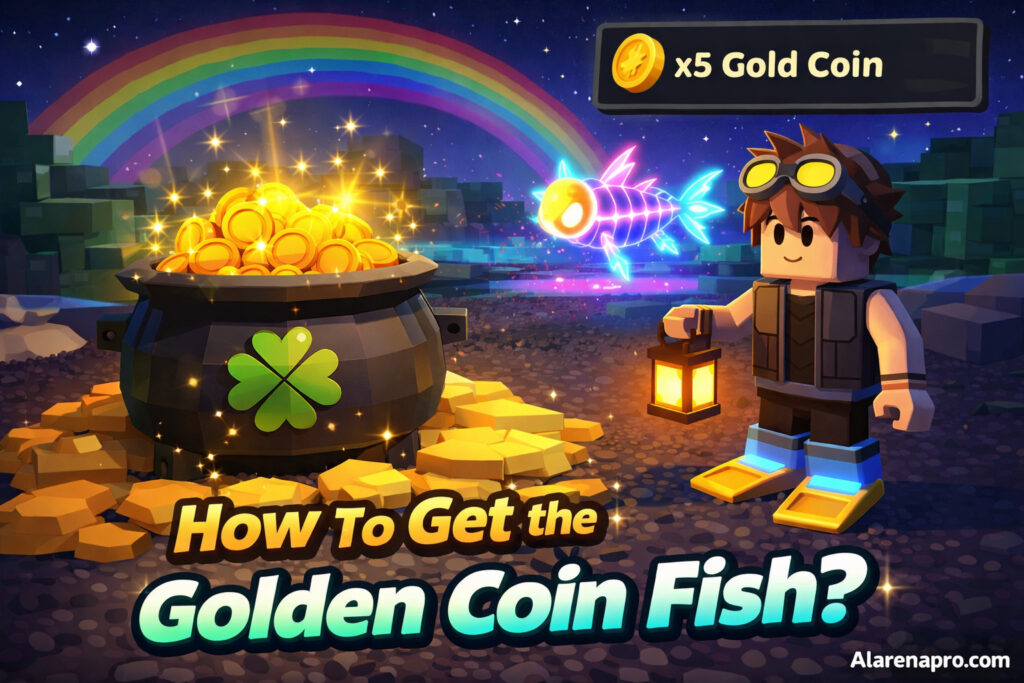 How To Get the Golden Coin Fish?