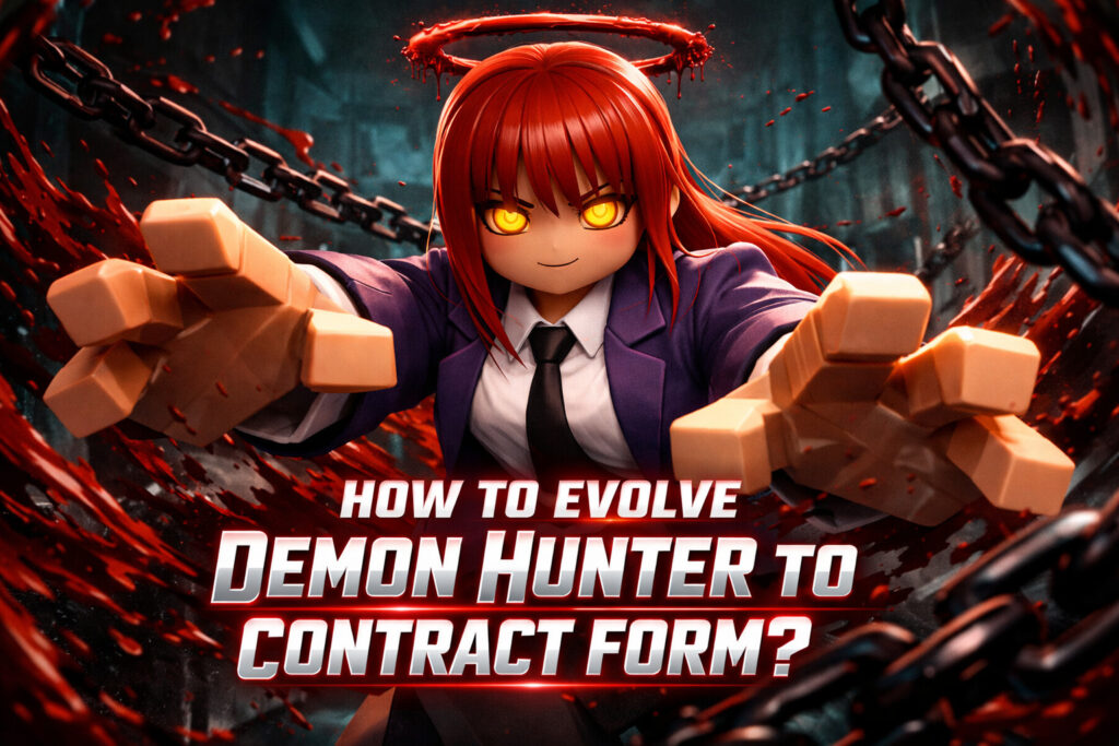 How to Evolve Demon Hunter to Contract Form?